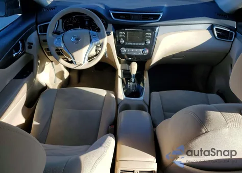 2015 Nissan Rogue S из США, поврежденный, VIN 5N1AT2MTXFC871969